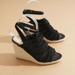 Sam Edelman Black Espadrille Sandals